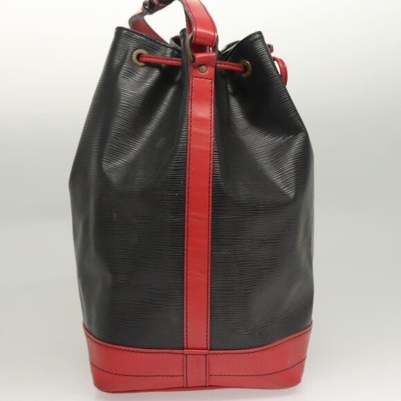 LOUIS VUITTON Epi Noe Shoulder Bag Bicolor Black Red - Picture 5 of 16